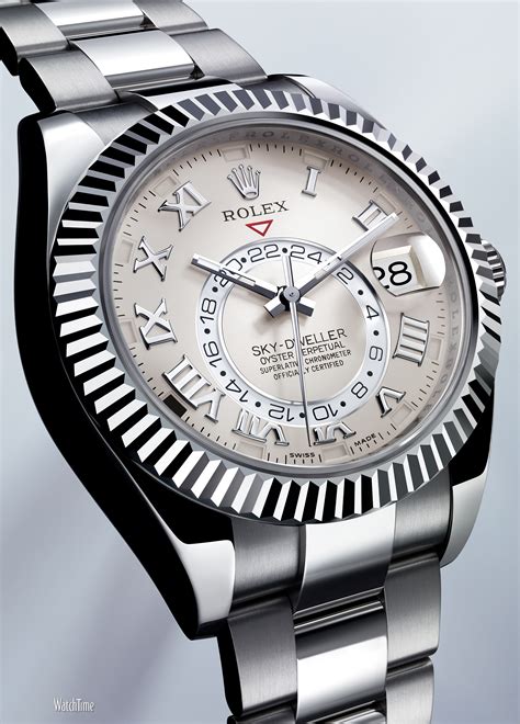 rolex icy sky dweller|rolex sky dweller functions.